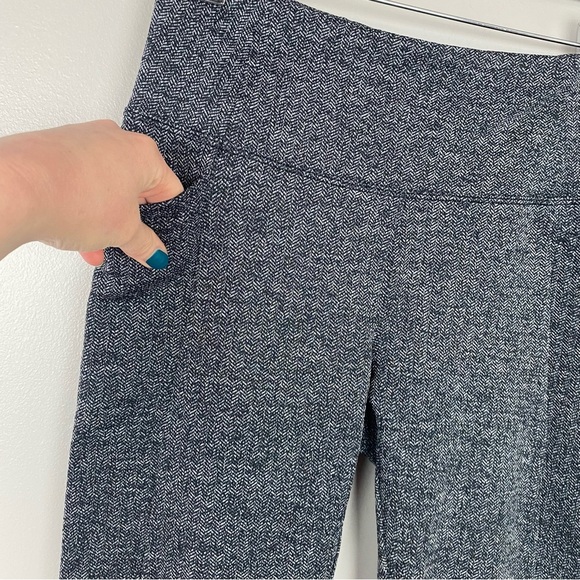 Athleta Herringbone Mercer Tight high rise pull on side pockets vented small - Picture 4 of 12